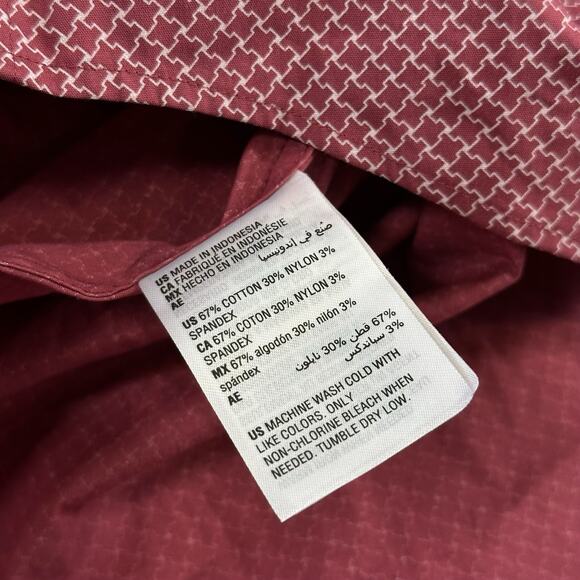 Alfani Men's Slim Fit Puzzle Print Button Down Dress Shirt Size M $65 - Picture 8 of 8